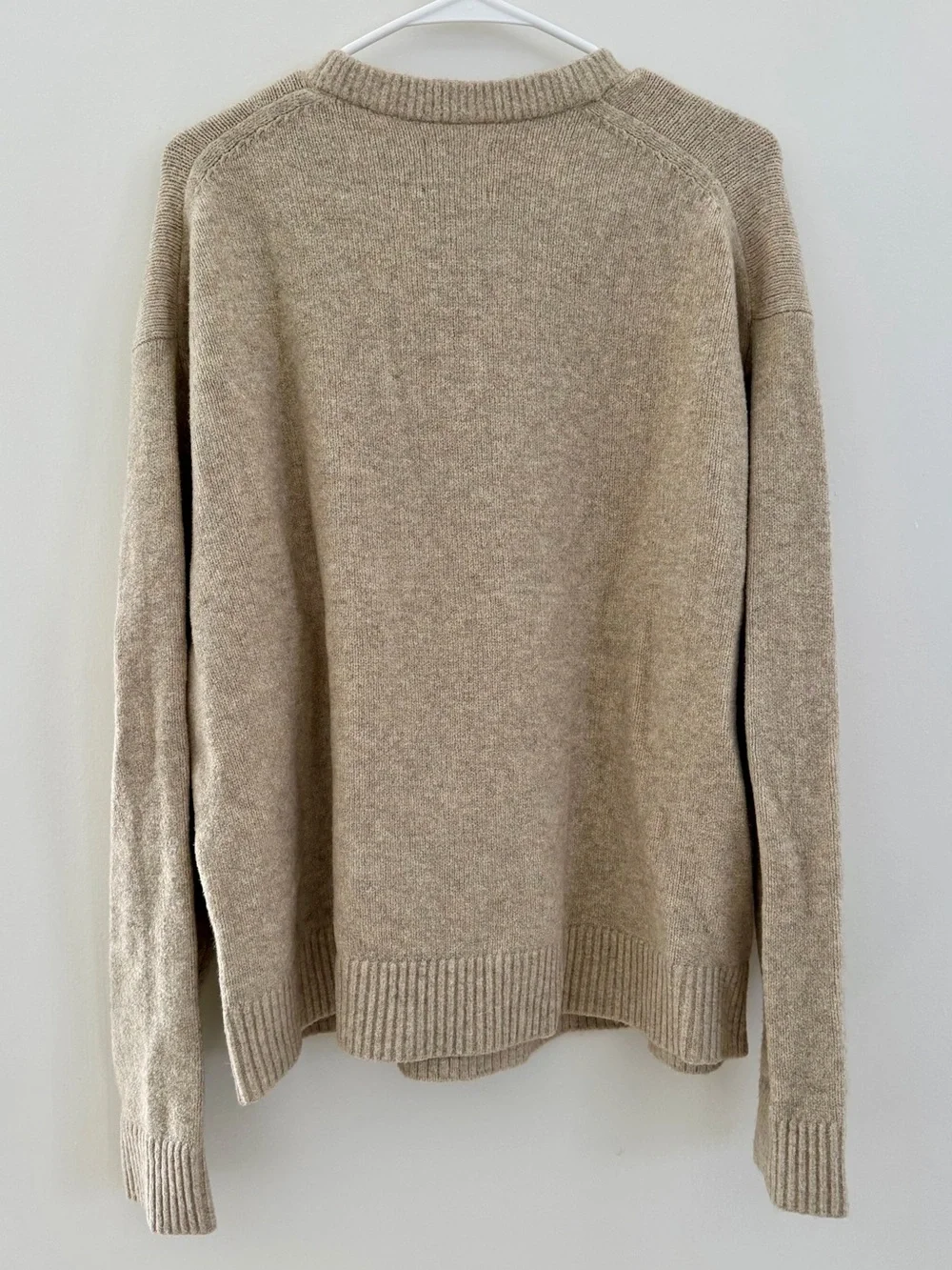 Oversized Western Graphic Crew Sweater